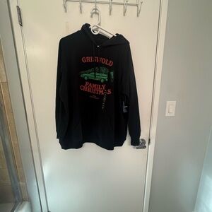 Torrid Black and Green Graphic Crew Neck Sweater